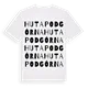 Huta Podgórna ordlek t-shirt