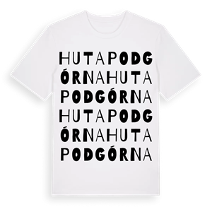 Huta Podgórna ordlek t-shirt – ekologisk bomull t-shirt från Pinshirt