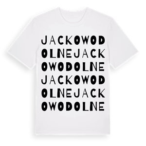 Jackowo Dolne ordlek t-shirt – ekologisk bomull t-shirt från Pinshirt