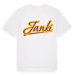 Janki baseball t-shirt – ekologisk bomull t-shirt från Pinshirt