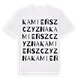 Kamieńszczyzna ordlek t-shirt