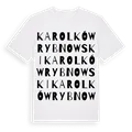Karolków Rybnowski ordlek t-shirt