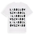 Karolków Szwarocki ordlek t-shirt