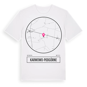 Karwowo-Podgórne t-shirt – ekologisk bomull t-shirt från Pinshirt