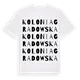 Kolonia Gradowska ordlek t-shirt