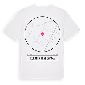 Kolonia Gradowska t-shirt – ekologisk bomull t-shirt från Pinshirt