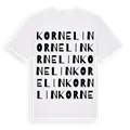 Kornelin ordlek t-shirt