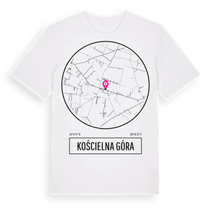 Kościelna Góra t-shirt – ekologisk bomull t-shirt från Pinshirt