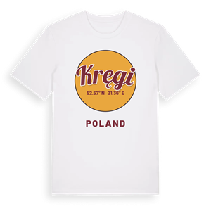 Kręgi cirkel t-shirt – ekologisk bomull t-shirt från Pinshirt