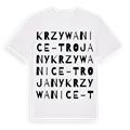 Krzywanice-Trojany ordlek t-shirt