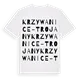 Krzywanice-Trojany ordlek t-shirt