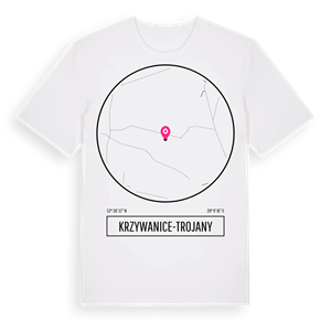 Krzywanice-Trojany t-shirt – ekologisk bomull t-shirt från Pinshirt