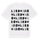 Kurdwanów ordlek t-shirt
