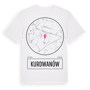 Kurdwanów t-shirt – ekologisk bomull t-shirt från Pinshirt