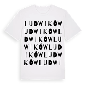 Ludwików ordlek t-shirt – ekologisk bomull t-shirt från Pinshirt
