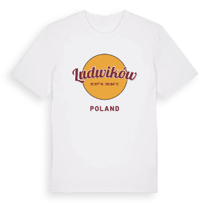 Ludwików cirkel t-shirt – ekologisk bomull t-shirt från Pinshirt