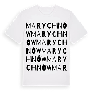 Marychnów ordlek t-shirt – ekologisk bomull t-shirt från Pinshirt