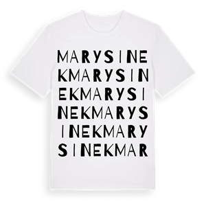 Marysinek ordlek t-shirt – ekologisk bomull t-shirt från Pinshirt