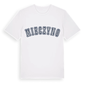 Mieczyno college t-shirt – ekologisk bomull t-shirt från Pinshirt