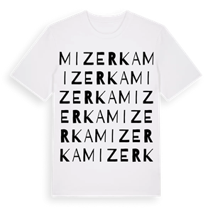 Mizerka ordlek t-shirt – ekologisk bomull t-shirt från Pinshirt