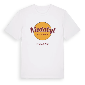 Niedabyl cirkel t-shirt – ekologisk bomull t-shirt från Pinshirt
