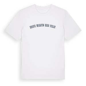 Nowe Miasto nad Pilicą college t-shirt – ekologisk bomull t-shirt från PinShirt