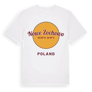 Nowe Żochowo cirkel t-shirt – ekologisk bomull t-shirt från Pinshirt