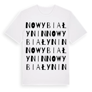 Nowy Białynin ordlek t-shirt – ekologisk bomull t-shirt från Pinshirt