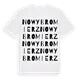 Nowy Bromierz ordlek t-shirt