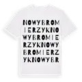 Nowy Bromierzyk ordlek t-shirt