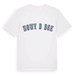 Nowy Dębsk college t-shirt – ekologisk bomull t-shirt från Pinshirt