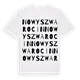Nowy Szwarocin ordlek t-shirt