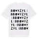 Nowy Żylin ordlek t-shirt