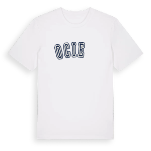 Ocieść college t-shirt – ekologisk bomull t-shirt från Pinshirt