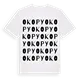 Okopy ordlek t-shirt