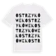 Ostrzykówek ordlek t-shirt