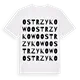 Ostrzykowo ordlek t-shirt