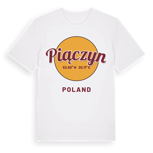 Piączyn cirkel t-shirt – ekologisk bomull t-shirt från Pinshirt
