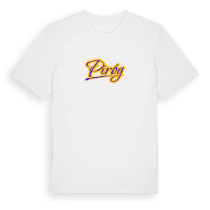 Piróg baseball t-shirt – ekologisk bomull t-shirt från Pinshirt
