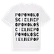 Popowo Kościelne ordlek t-shirt