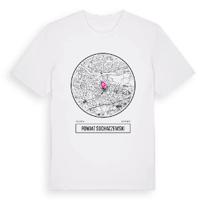 powiat sochaczewski t-shirt – ekologisk bomull t-shirt från Pinshirt