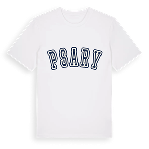 Psary college t-shirt – ekologisk bomull t-shirt från Pinshirt