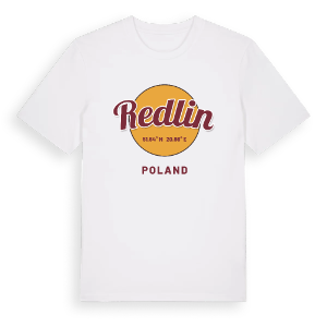 Redlin cirkel t-shirt – ekologisk bomull t-shirt från Pinshirt