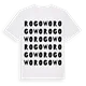 Rogowo ordlek t-shirt