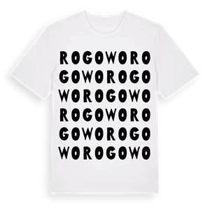 Rogowo ordlek t-shirt – ekologisk bomull t-shirt från Pinshirt