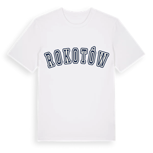 Rokotów college t-shirt – ekologisk bomull t-shirt från Pinshirt