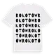 Rokotów ordlek t-shirt