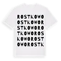 Rostkowo ordlek t-shirt