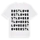 Rostkowo ordlek t-shirt