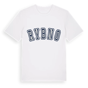 Rybno college t-shirt – ekologisk bomull t-shirt från Pinshirt